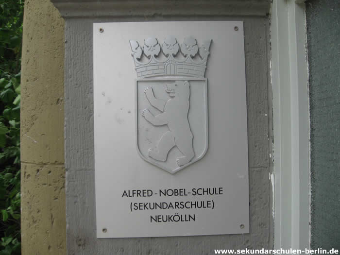 Alfred-Nobel-Schule Schulschild