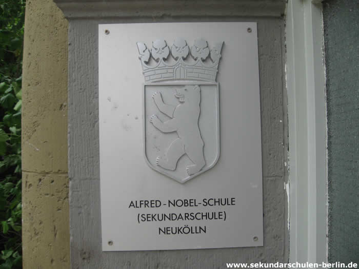 Alfred-Nobel-Schule Schulschild Alfred-Nobel-Schule Schulschild