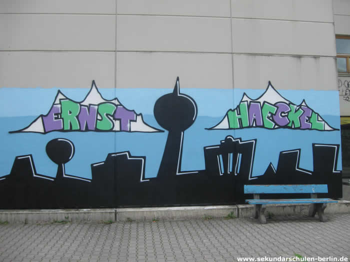 Haeckel-Schule Graffiti Haeckel-Schule Graffiti