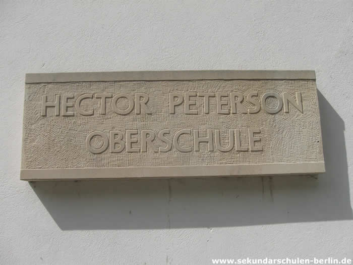 Hector-Peterson-Schule Schulschild