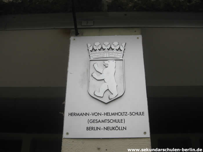 Hermann-von-Helmholtz-Schule Schulschild Hermann-von-Helmholtz-Schule Schulschild