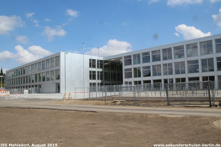 Baustelle Sekundarschule Mahlsdorf (August 2019)