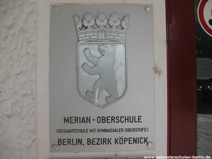 Merian-Schule Schulschild Merian-Schule Schulschild