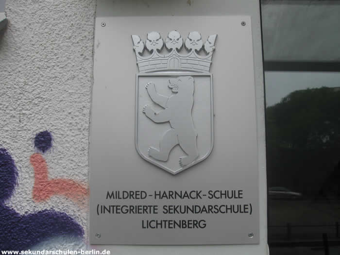 Mildred-Harnack-Schule Schulschild