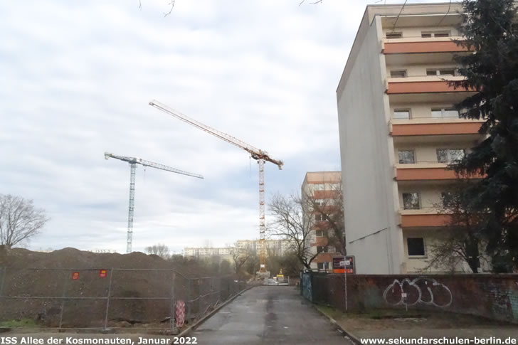 Einfahrt zum ehemaligen HTW-Campus (Januar 2022) Einfahrt zum ehemaligen HTW-Campus (Januar 2022)