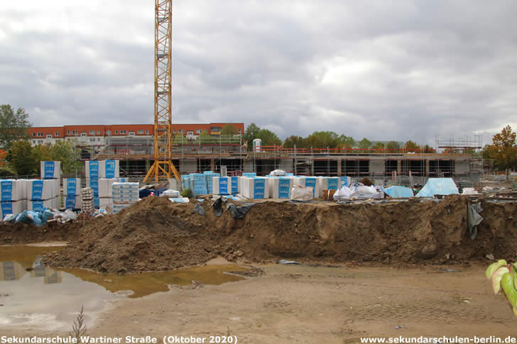 Neubauprojekt Sekundarschule Wartiner Straße (2020)