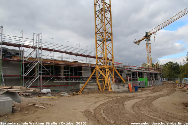 Neubauprojekt Sekundarschule Wartiner Straße (2020)