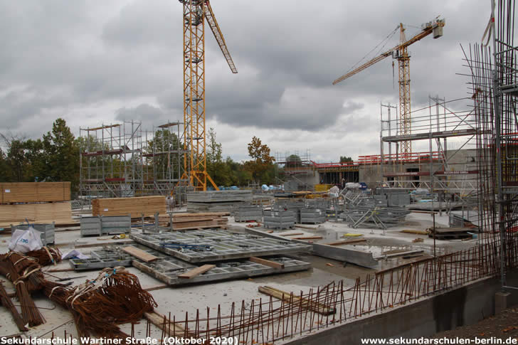 Neubauprojekt Sekundarschule Wartiner Straße (2020)