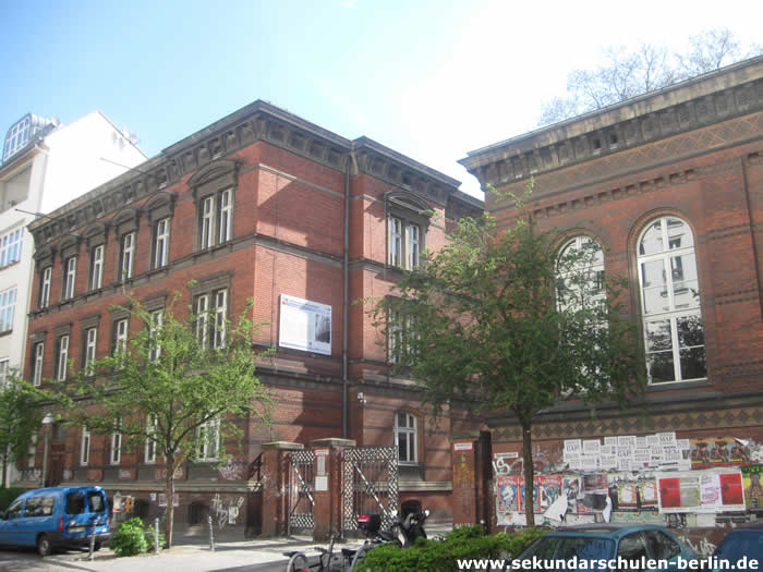 Sekundarschule Graefestraße Frontseite Sekundarschule Graefestraße Frontseite
