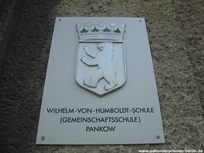 Wilhelm-von-Humboldt-Schule Schulschild