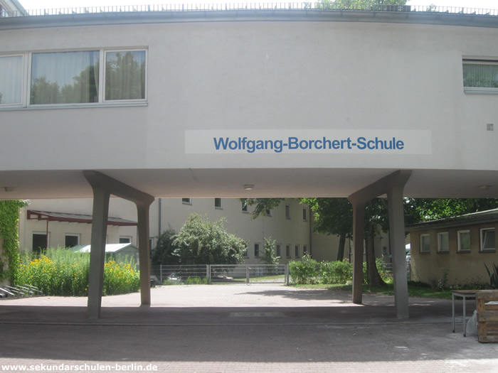 Wolfgang-Borchert-Schule Eingang Wolfgang-Borchert-Schule Eingang