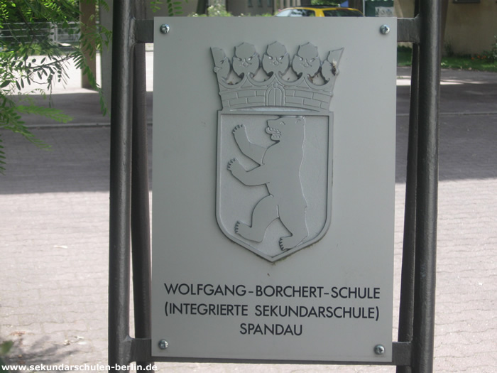 Wolfgang-Borchert-Schule Schulschild Wolfgang-Borchert-Schule Schulschild